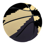 8-Bit Pixel Halloween Bat Print Basketball