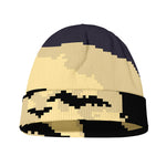 8-Bit Pixel Halloween Bat Print Beanie