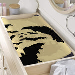 8-Bit Pixel Halloween Bat Print Changing Pad Cover