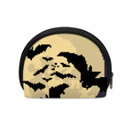 8-Bit Pixel Halloween Bat Print Coin Purse