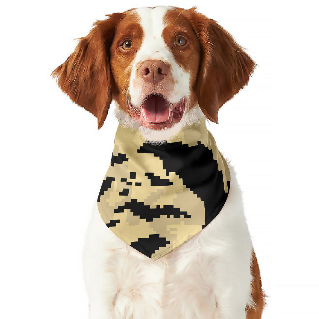 8-Bit Pixel Halloween Bat Print Dog Bandana