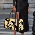 8-Bit Pixel Halloween Bat Print Duffle Bag