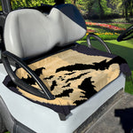 8-Bit Pixel Halloween Bat Print Golf Cart Seat Cover