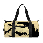 8-Bit Pixel Halloween Bat Print Gym Bag