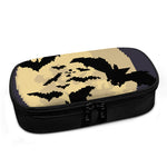 8-Bit Pixel Halloween Bat Print Insulin Cooler Travel Case