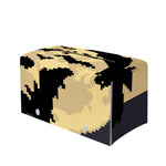 8-Bit Pixel Halloween Bat Print Leather Tissue Box Cover