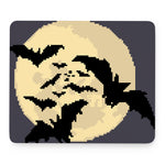 8-Bit Pixel Halloween Bat Print Mouse Pad