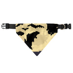 8-Bit Pixel Halloween Bat Print Over The Collar Dog Bandana