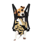 8-Bit Pixel Halloween Bat Print Pet Carrier Backpack