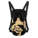 8-Bit Pixel Halloween Bat Print Pet Carrier Backpack