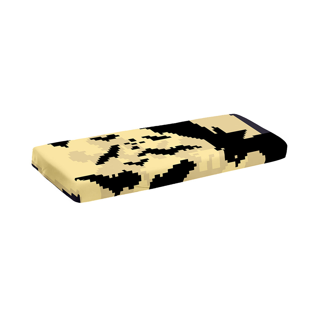 8-Bit Pixel Halloween Bat Print Piano Keyboard Cover