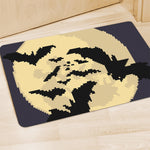 8-Bit Pixel Halloween Bat Print Polyester Doormat