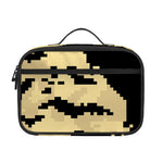 8-Bit Pixel Halloween Bat Print Portable Lunch Bag