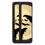 8-Bit Pixel Halloween Bat Print Refrigerator Handle Covers