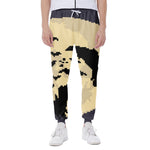 8-Bit Pixel Halloween Bat Print Scuba Joggers