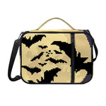 8-Bit Pixel Halloween Bat Print Shoulder Strap Bible Bag