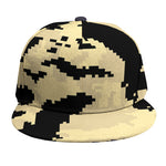 8-Bit Pixel Halloween Bat Print Snapback Cap