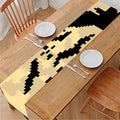 8-Bit Pixel Halloween Bat Print Table Runner