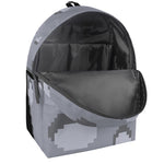 8-Bit Pixel Moon Print Backpack