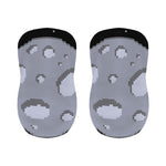 8-Bit Pixel Moon Print Bar Stool Covers