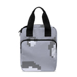 8-Bit Pixel Moon Print Bible Tote Bag