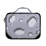 8-Bit Pixel Moon Print Briefcase Bible Bag