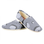 8-Bit Pixel Moon Print Casual Shoes