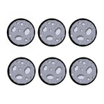 8-Bit Pixel Moon Print Coaster Set