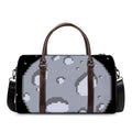 8-Bit Pixel Moon Print Duffel Bag