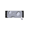 8-Bit Pixel Moon Print Extended Mouse Pad