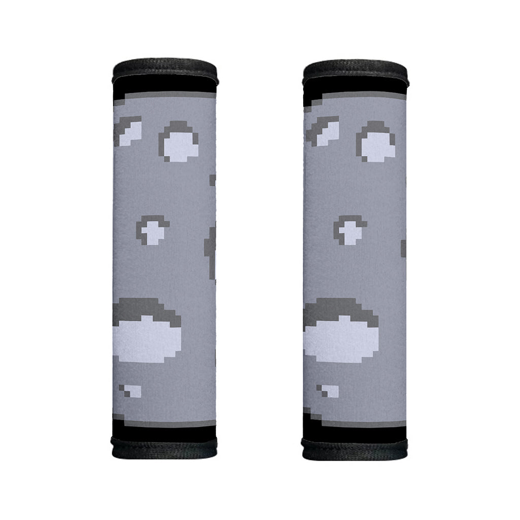 8-Bit Pixel Moon Print Handle Covers