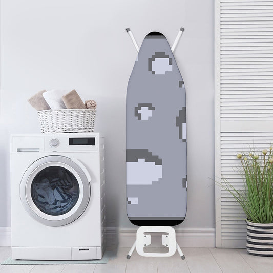 8-Bit Pixel Moon Print Ironing Board Cover