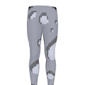 8-Bit Pixel Moon Print Men's Leggings