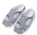 8-Bit Pixel Moon Print Mesh Casual Shoes