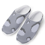 8-Bit Pixel Moon Print Mesh Casual Shoes