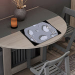 8-Bit Pixel Moon Print Placemat