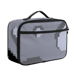 8-Bit Pixel Moon Print Portable Lunch Bag