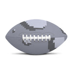 8-Bit Pixel Moon Print Rugby Ball