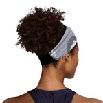 8-Bit Pixel Moon Print Sports Headband