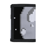 8-Bit Pixel Moon Print Trifold Wallet