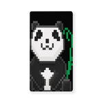 8-Bit Pixel Panda Print Baby Crib Sheet
