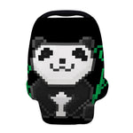 8-Bit Pixel Panda Print Baby Seat Cover