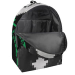 8-Bit Pixel Panda Print Backpack