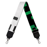 8-Bit Pixel Panda Print Bag Strap