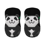 8-Bit Pixel Panda Print Bar Stool Covers