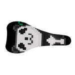 8-Bit Pixel Panda Print Bicycle Seat Cover