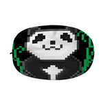 8-Bit Pixel Panda Print Car Side Mirror Covers