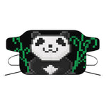 8-Bit Pixel Panda Print Car Windshield Snow Cover