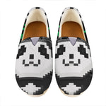8-Bit Pixel Panda Print Casual Shoes