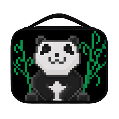 8-Bit Pixel Panda Print Classic Bible Case